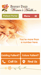 Mobile Screenshot of bdwomenshealth.com
